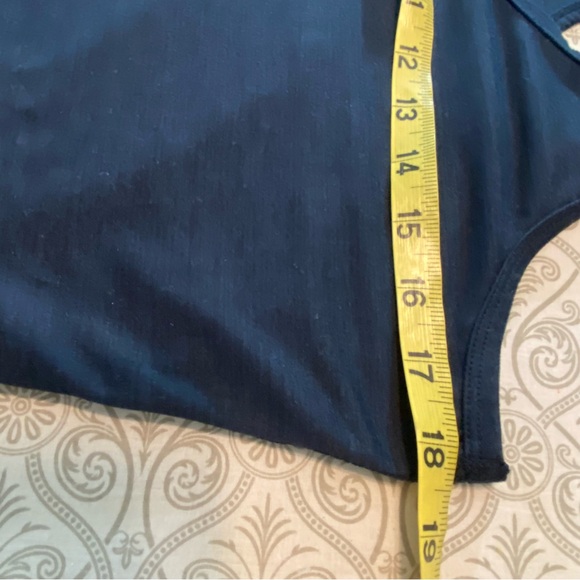 Vuori Lux Navy Dark Blue Jumpsuit Drawstring Waist Medium M Racerback Jogger - Picture 8 of 15